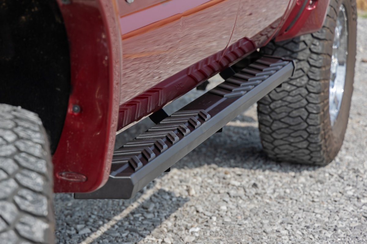 Ford F-250 Super Duty Running Boards - Side - Rough Country - BA2 - '99-'16
